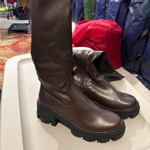 Forever 21 Brown Combat Boots SOLD!